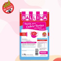 Pasta Ballina Color Rojo 500 Gr