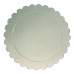 Plato Sol Plateado Metalizado 30 Cm Moldpack